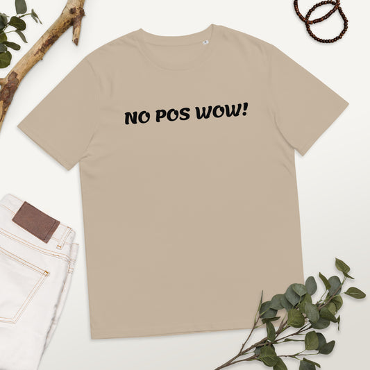 No Pos Wow Spanish organic cotton t-shirt