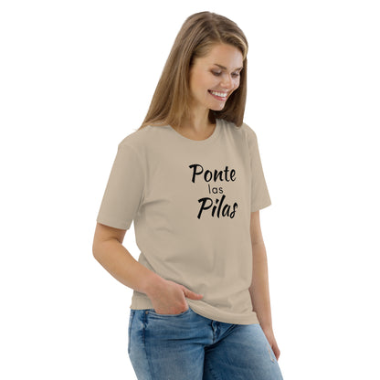 Ponte las Pilas Spanish organic cotton t-shirt